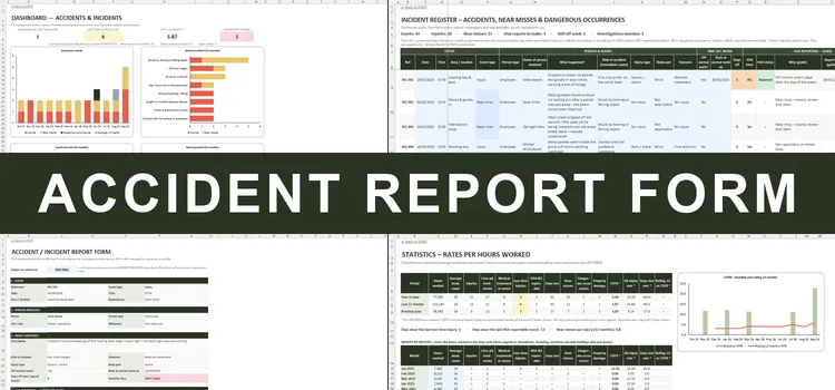 Accident Report Form Excel – Accident Report Form Excel
