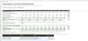 Cash Flow Forecast Template Excel – TAX CALENDAR