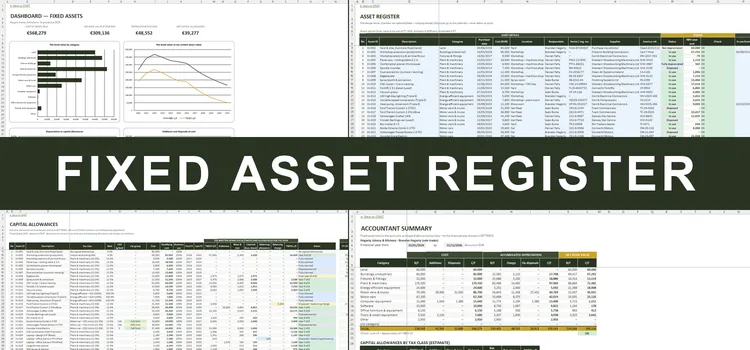 Fixed Asset Register Excel – Fixed Asset Register Excel