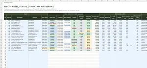 Plant Hire Software Excel – FLEET