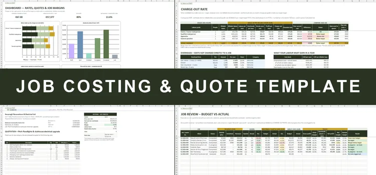 Quote Template Excel – Quote Template Excel
