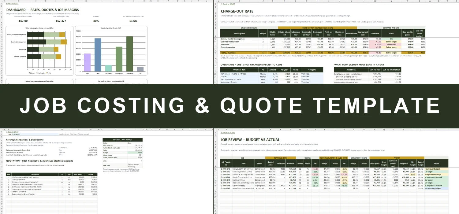 Quote Template Excel