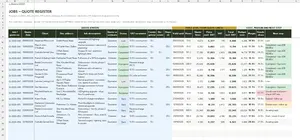 Quote Template Excel – JOBS