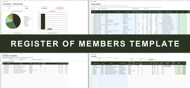 Register of Members Template Excel – Register of Members Template Excel