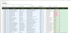 Rental Income Tax Calculator Excel – EXPENSES