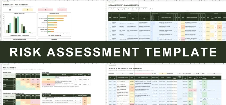 Risk Assessment Template Excel