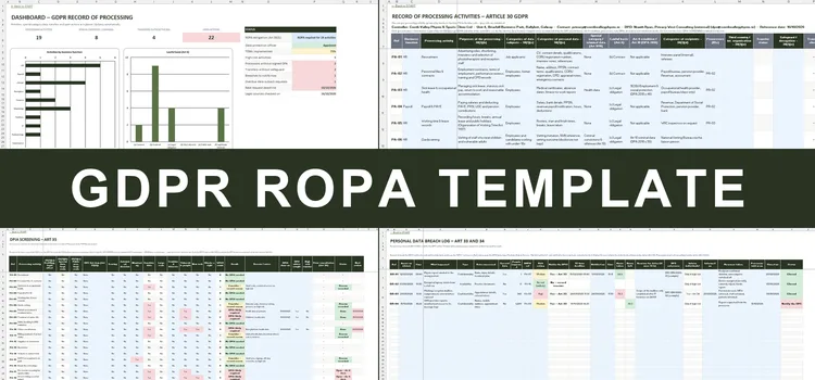 GDPR ROPA Template Excel – GDPR ROPA Template Excel